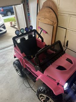 Electric Kids Jeep With Remote 