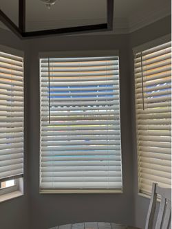 White blinds- multiple sizes