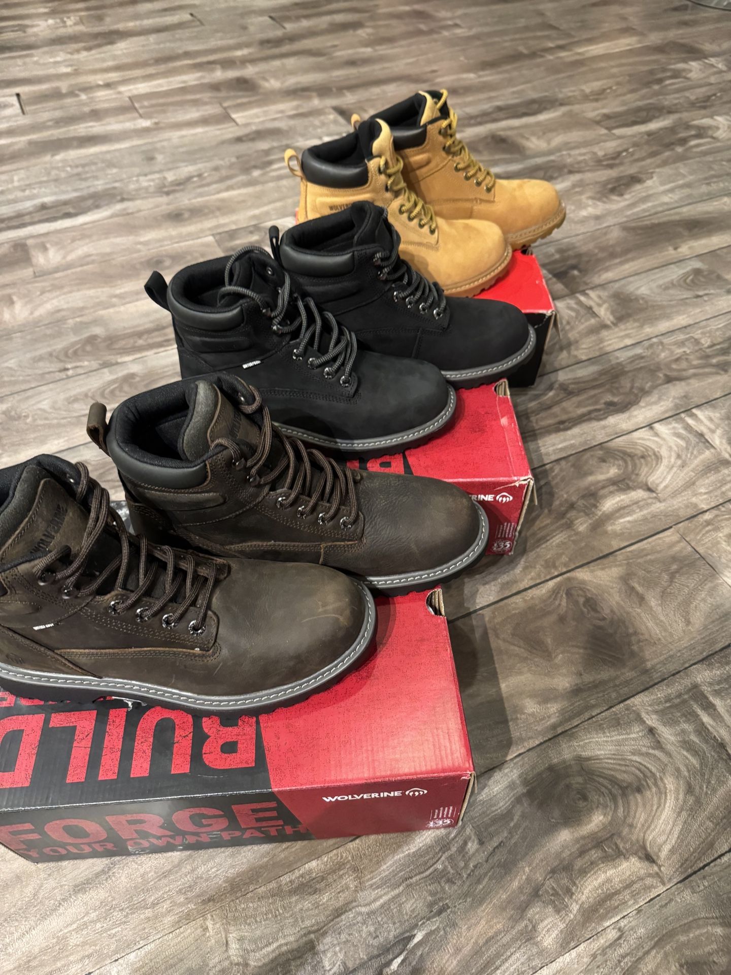 Wolverine Forehead Waterproof Works Shoes