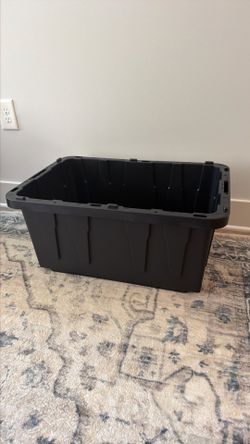 17 Gallon Plastic Moving Totes (3 available) - $8 each or $30 total