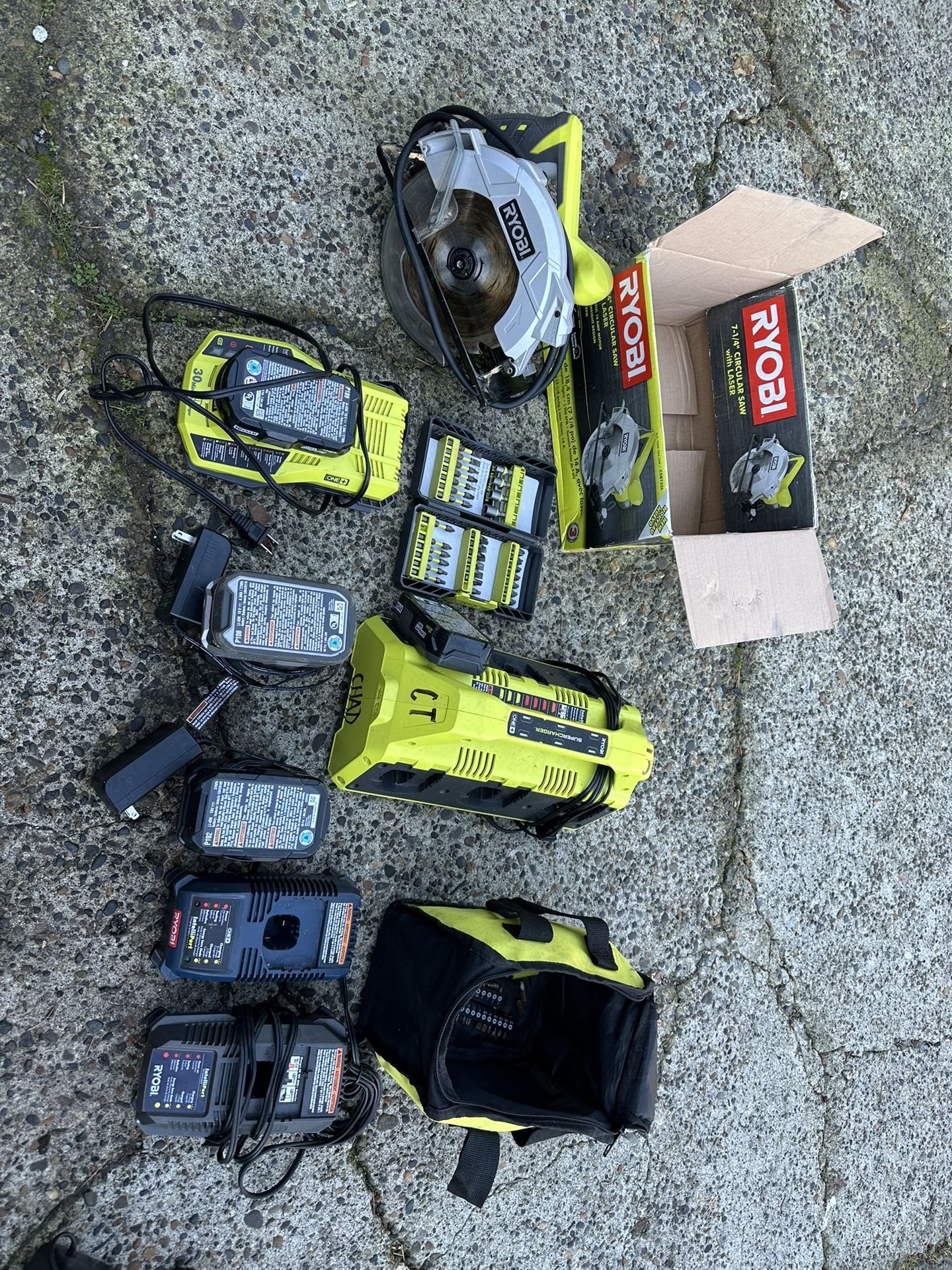 Ryobi power tools