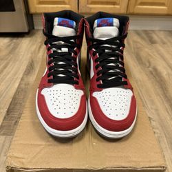 Jordan 1 Retro High Spider-Man Origin Story Size 10.5M