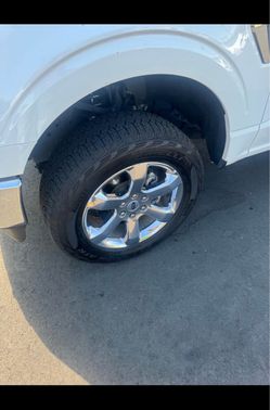 Pirelli Scorpion ATR Tires with Ford Chrome Wheels