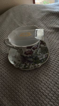 Not vintage tea cup and saucer set