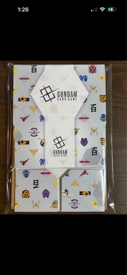 Storage Box & Resource Card Set EVX07 - Gundam Promotional Cards GCG-PR