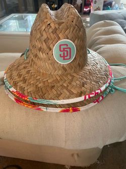 2 San Diego Pardres beach hat $40 each