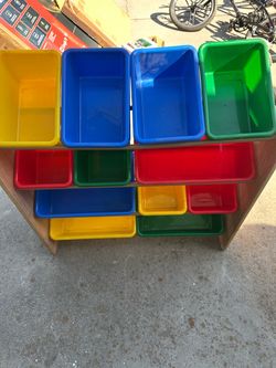Kid toy bin