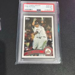 Jose Altuve Rookie Card PSA 10 