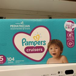 Pampers Cruisers Size 4 (104 Diapers)