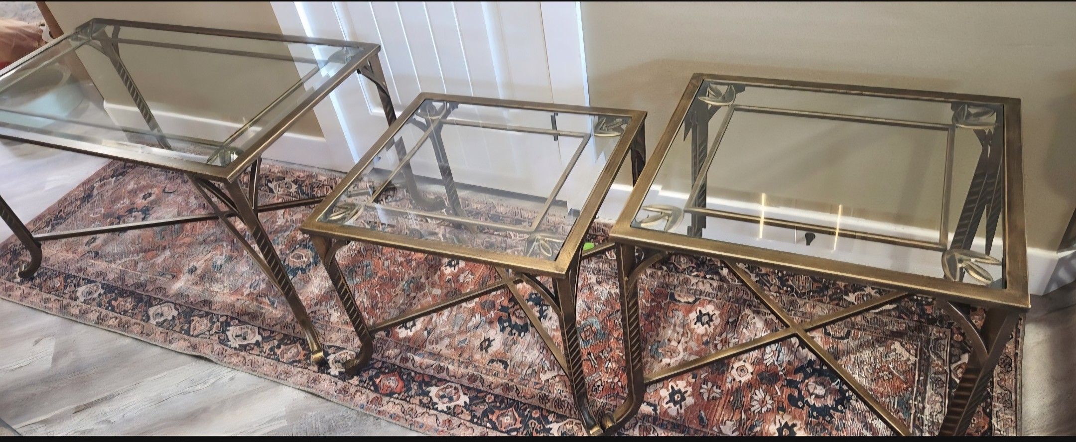 Coffee Table & 2 End Tables