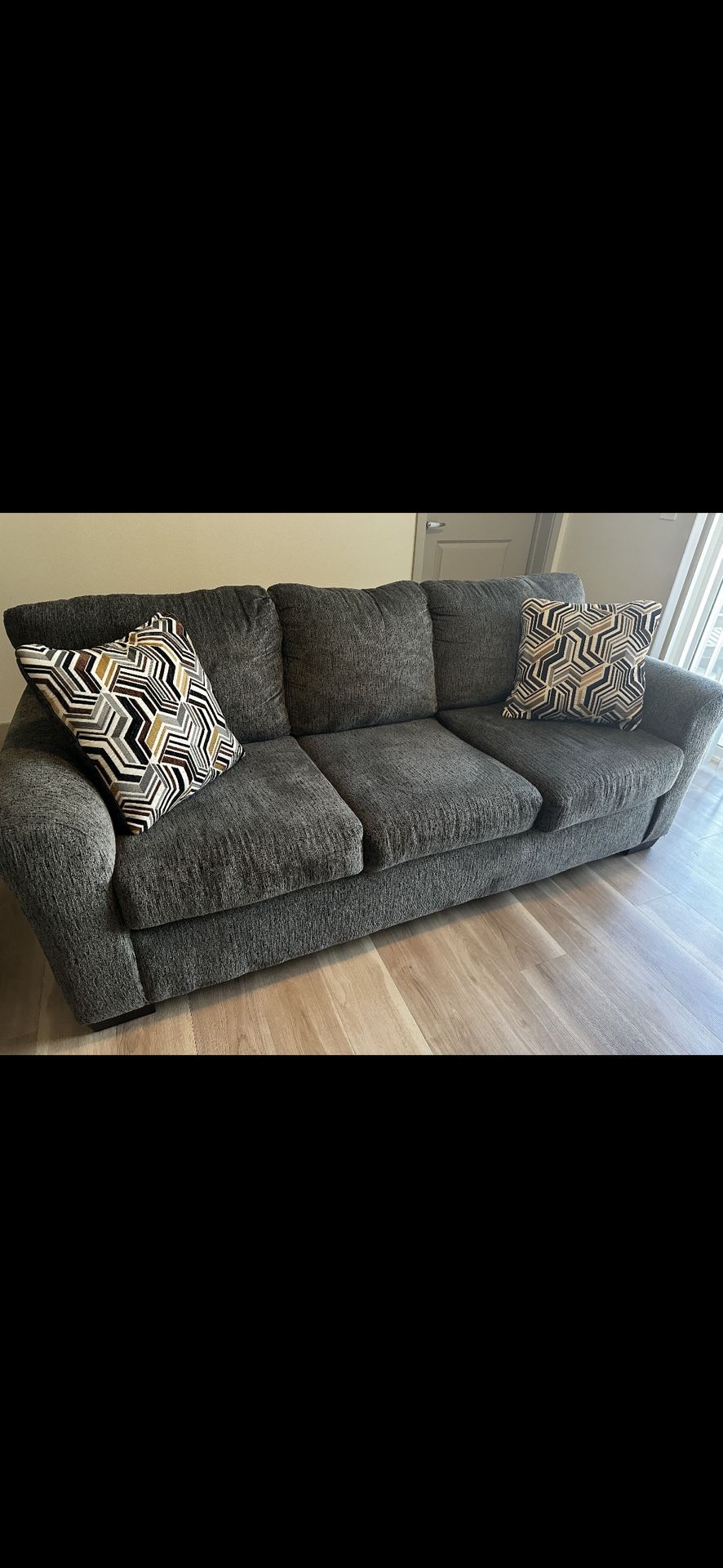 Sofa With Pillows