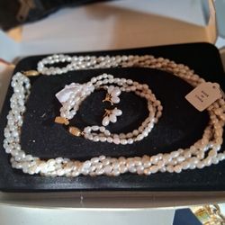 New Freshwater Pearl Set 