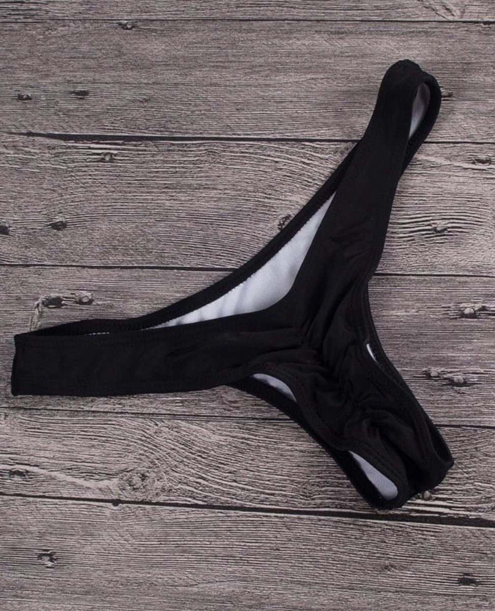 MEDIUM Women's Hot Summer Brazilian Beachwear Bikini Bottom Thong Swimwear