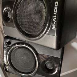 M Audio Speakers 