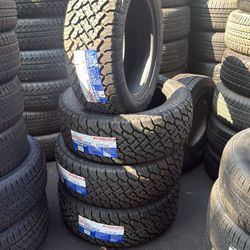 275/55/20 Atlander All Terrain Tires Installed And Balanced / Instaladas Y Balanceadas
