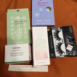 Skin Care Lot And Lashes 