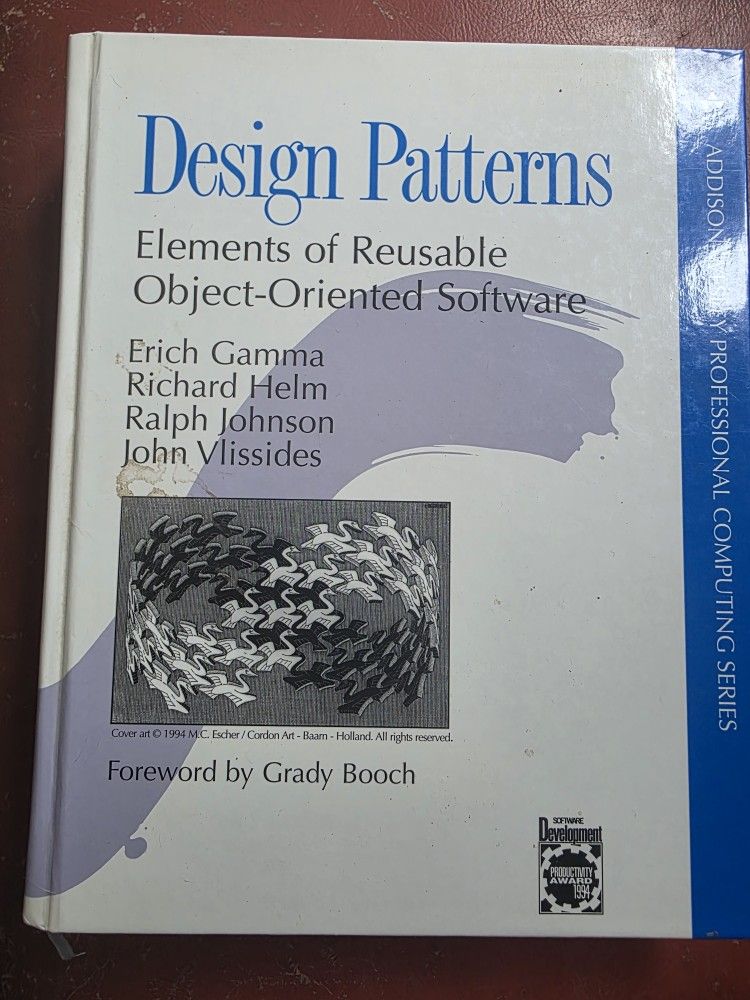 Design Patterns: Elements of Reusable Object-Oriented Software