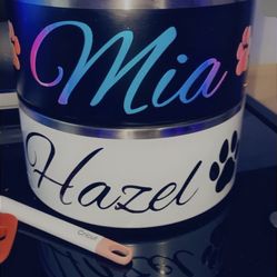 Personalized Dog Bowls 