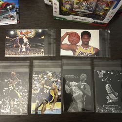 Kobe Bryant Basketball Post Cards Mint Condition! 