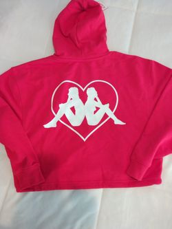 Kappa style crop Sweatshirt