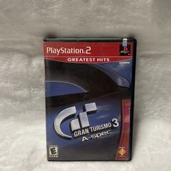 Gran Turismo 3: A-Spec PlayStation 2 PS2 video games UNTESTED  