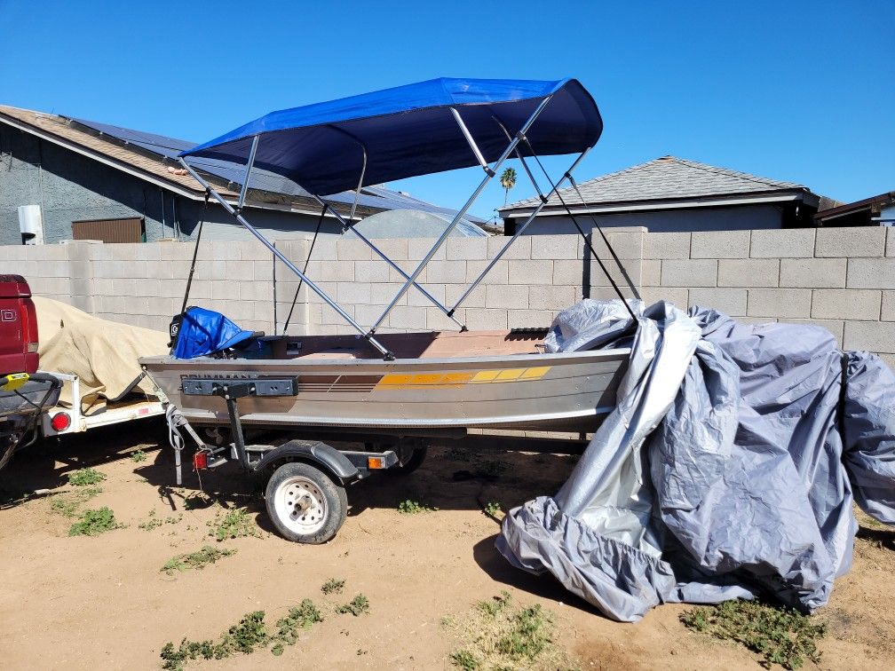 1984 12ft Aluminum Boat