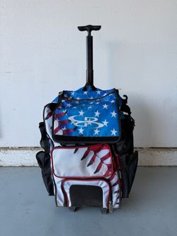 Boombah Rolling Baseball Bat Bag
