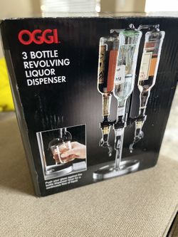 BRAND NEW 3 Bottle Liquor Dispenser 