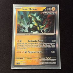Iron Thorns Pokemon Card 