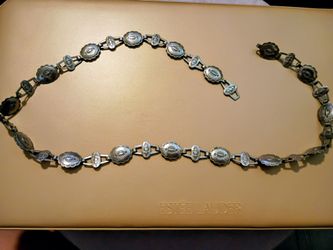 Fred Harvey Concho Link Belt or Necklace Native American Navajo
