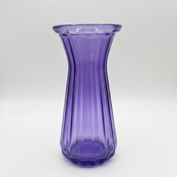 12 Purple Glass Vase 