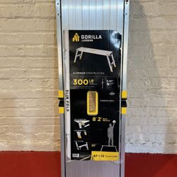 Aluminum Slim-Fold Work Platform, 300 lbs. Load Capacity