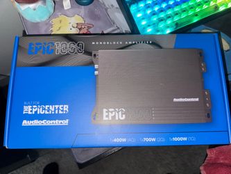 Epic Center Audio Control Amp
