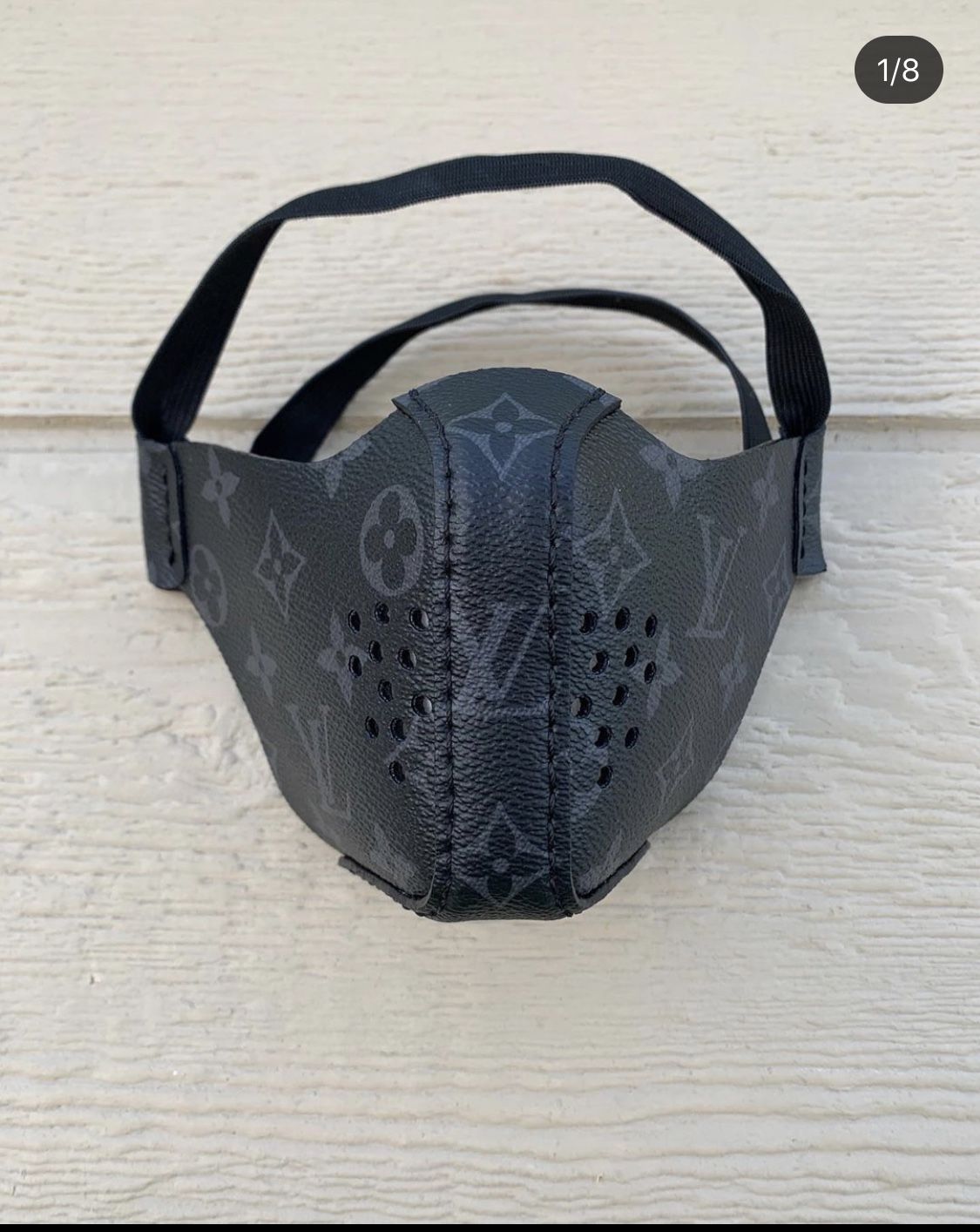 Authentic LV leather N95 face mask