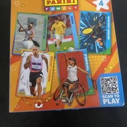 2024 McDonalds Happy Meal-Panini Family #4 Unopened Poster Box Pedri Barbosa +