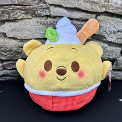 Disney Munchling Winnie The Pooh Lemon Sorbet Pooh Scented Plush