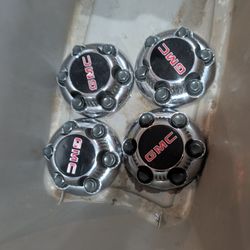 GMC 6 Lugs Center Caps 