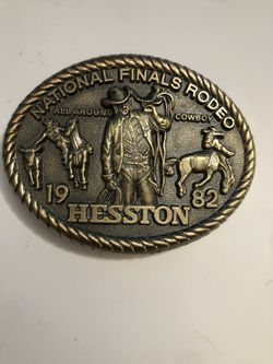 Hesston 1982 Belt buckle 