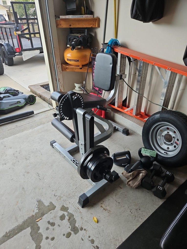 Seated Leg Extension/Curl Machine