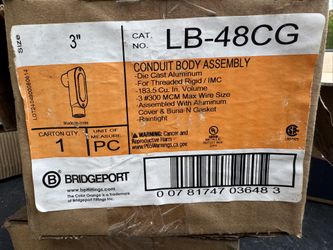 conduit body assembly 3”