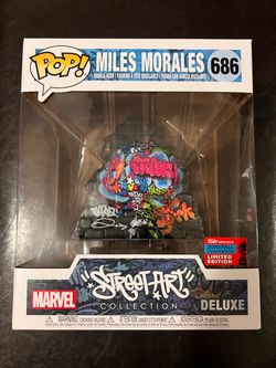 Funko Pop Miles Morales #686 Street Art Deluxe