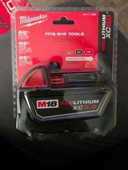 Milwaukee m18 battery