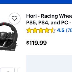 Racing steering wheels