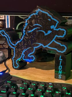 Detroit Lions Light Box