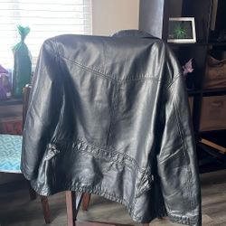 Leather jacket
