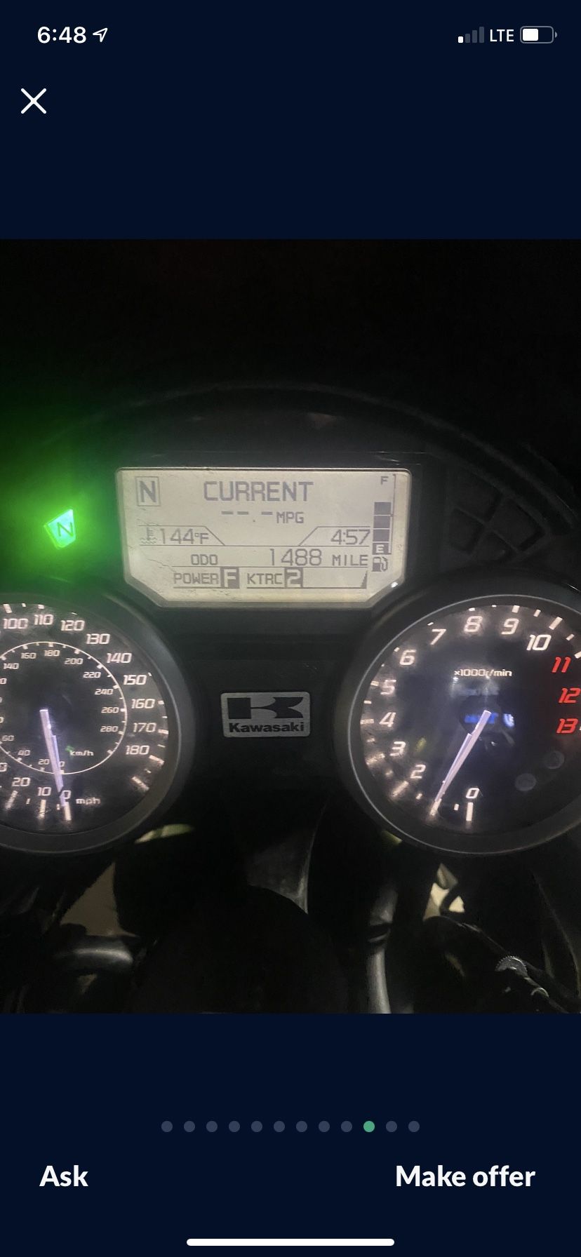 2018 Kawasaki Zx14R