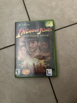 Indiana Jones original x box