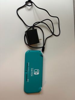 Nintendo Switch Lite Turquoise with Charger