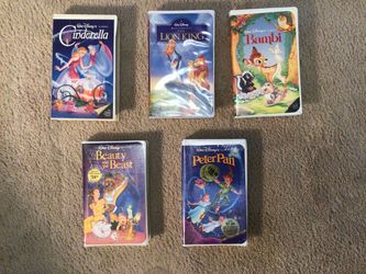 Walt Disney VHS tapes