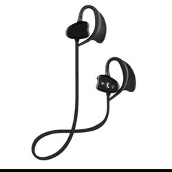 LAE-802 IPX8 Waterproof Bluetooth Headphones CSR Wireless Stereo Headset with Microphone Bass Sports Running Hands-free Earphone